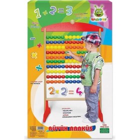 Resim MCM Group KR031 Woodoy Abaküs 100LÜ 