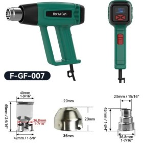 Resim Yihua F-GF-006 Ekranlı Isı Tabancası 