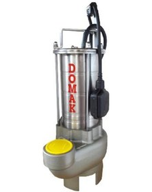 Resim Domak Ast3220 K2 1.5hp 380v Çelik Gövdeli Atık Su Dalgıç Elektropomplar 