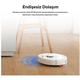 Resim Roborock Q7 Max Beyaz Akıllı Robot Süpürge (Teşhir) 