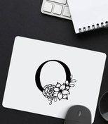 Resim hediyemen O Baş Harfi Baskılı Mousepad 