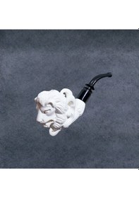 Resim Yunar Asvorel 9mm. Filtreli Akrilik Saplı Lületaşı Pipo 14013m 