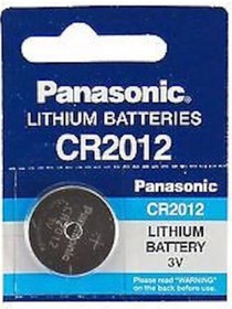 Resim Panasonic Cr2012 3V Lithium Pil 