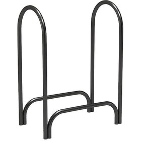 Resim Soba Yanı Odunluk Bahçe Odunluğu Dekoratif Metal Odunluk 