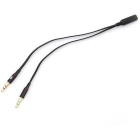 Resim Qport Q-A12 3.5Mm To Audio + Microphone 