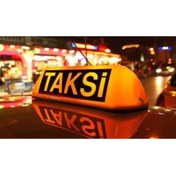 Resim Leader Işıklı Taksi Levhası Mıknatıslı Taksi Yazısı 12 Volt 