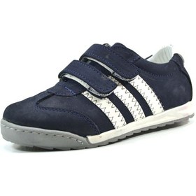 Resim Onlo Ayakkabı Pm.114 Deri Lacivert Cırtlı Erkek Çocuk Ayakkabı Lacivert 