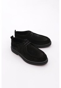 Resim Dgn 6km4312 Erkek Oxford Ayakkabi Siyah Süet 