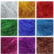Resim 8g Renkli Simli Tinsel Paketi (1mm), Hediye Kutuları ve Çantalar İçin Uygun - Sevgililer Günü, Paskalya, Doğum Günleri, Yıldönümleri için İdeal Seçim, El İşleri ve Hediye Paketleme Dolgu Malzemesi 