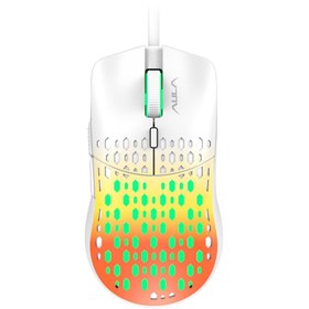 Resim Aula S11 Pro 3600DPI RGB Optik Gaming Mouse Turuncu 