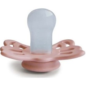 Resim Frıgg Butterfly Silikon Emzik - Pretty İn Peach 0-6 Ay Gold - Mavi 