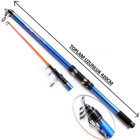 Resim 7000 Sea Power 420cm 50-100gr Discovery Continental Deniz Ve Göl Kıyı Olta Takımı Seti 