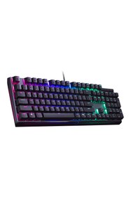 Resim Cooler Master Masterkeys Mk750 Kablolu Rgb Led Mekanik Red Cherry 