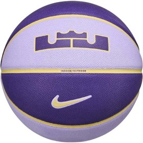 Resim All Court 2.0 8P L. James Unisex Mor Basketbol Topu N.100.4368.509.07 