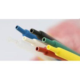 Resim Makaron Isı İle Daralan Boru 3,2Mm Çap 1/8 Inc Beyaz 5 M 