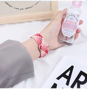 Resim Gateesat Esnek Naylon Solo Loop Kirmizi 42 44 45 49mm İwatch Ultra Serisi Uyumlu Bileklik 