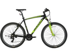 Resim BİSAN MTX 7100 ERKEK DAĞ BİSİKLETİ 53CM V 27.5 JANT 21 VİTES SİYAH YEŞİL 