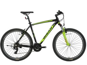 Resim BİSAN MTX 7100 ERKEK DAĞ BİSİKLETİ 53CM V 27.5 JANT 21 VİTES SİYAH YEŞİL 