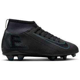 Resim Mercurial Jr Superfly 10 Club Fg/Mg Çocuk Siyah Futbol Krampon FQ8318-002 