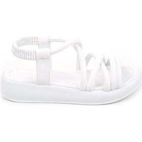 Resim Castle Black 35243 Rahat Taban Günlük Kadın Sandalet 001 