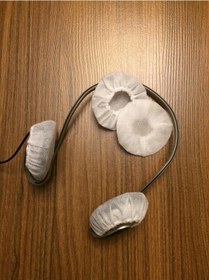 Resim Kulaklık Bonesi 5 CM Beyaz 1000 Adet 