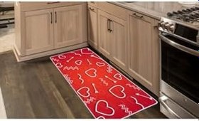 Resim Colorix Carpet Kaymaz Taban Tezgah Önü Mutfak Paspası 75x150 Cm No: 235 