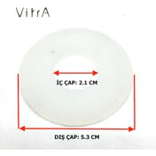 Resim Vitra Gömme Rezervuar İç Takım Boşaltma Grubu Contası 2.1x5.3 Cm 