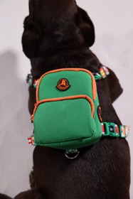 Resim Pawlook Köpek Göğüs Tasması Sırt Çantası - Turuncu 
