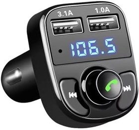 Resim Bluetooth Araç Kiti Araç Fm Transmitter Şarj USB MP3 PD Flash Için Uygun Çakmaklık Giriş 
