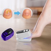Resim USB Şarj Edilebilir Taşınabilir Ayak Bakım Aracı, Erkekler ve Kadınlar için Kompakt Tırnak Bakım Cihazı, Seyahat Dostu, Lityum Pil ile Çalışır 