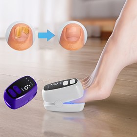 Resim USB Şarj Edilebilir Taşınabilir Ayak Bakım Aracı, Erkekler ve Kadınlar için Kompakt Tırnak Bakım Cihazı, Seyahat Dostu, Lityum Pil ile Çalışır 
