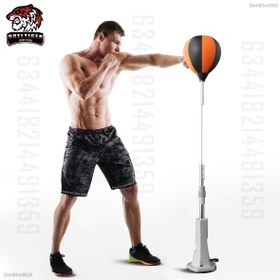 Resim Reaksiyon ve Hedef Eğitimi için Şişme Boks Refleks Çantası - Tek Tıklama Kurulumu Ev Fitness Ekipmanı, Karışık Renkler, Dayanıklı ve Taşınabilir Tüm Fitness Seviyeleri için, Boks Aksesuarları, Şık Tasarım, Sağlam Yapı 