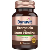Resim Dynavit Bromelain Krom Pikolinat 60 Kapsül 