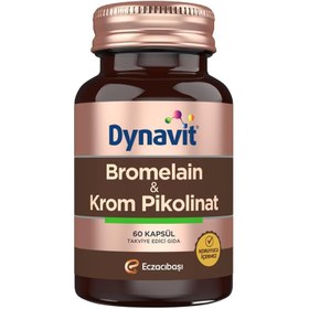 Resim Dynavit Bromelain Krom Pikolinat 60 Kapsül 