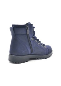 Resim Griffon Hakiki Deri Lacivert Fermuarlı Erkek Çocuk Botu Lacivert 