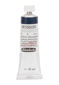 Resim Mussini 35Ml Yağlı Boya Seri:1 No:490 Prussian Paris Blue 
