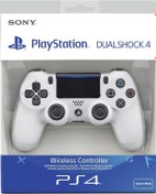 Resim Dobe PS4 Uyumlu Joystick Oyun Kolu Controller Beyaz 