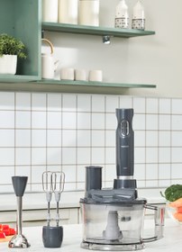 Resim HOMEND Functionall 2843H 5 Fonksiyonlu Mutfak Robotu Antrasit 1700 W 