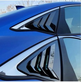 Resim Honda Civic 2021 Aksesuar Fe1 Uyumlu Kelebek Cam Kaplama Vizörü 