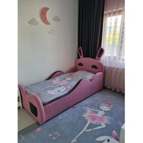 Resim Puf Bebe Montessori 90X190 Mdf Çocuk Yatağı (Yatak Dahildir) 