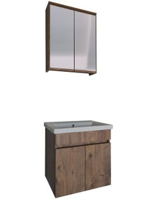 Resim Üsküp A.Çam 55 Cm Banyo Dolabi Takim Çok Renkli 