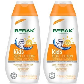 Resim Bebak Bebek Güneş Koruyucu Losyon 50+ Spf 200 Ml 2 Paketi 