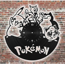 Resim Siyah Kedi Tasarımlı Duvar Saati Çok Renkli 