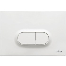 Resim VitrA Loop O Kumanda Paneli Parlak Beyaz 740-0500 Beyaz 