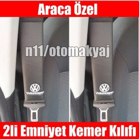 Resim Volkswagen Passat Oto Koltuk Deri Emniyet Kemer Aksesuar Kılıfı 
