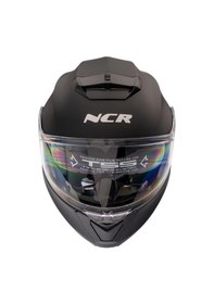 Resim Ncr Stars Çene Açılır Mat Siyah Kask Ece Belgeli Mat Siyah 