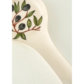 Resim Olive Kirli Kaşıklık Beyaz (11,5X24 Cm) 