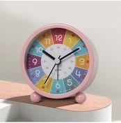 Resim Yatak Odası Çocukları İçin Erken Öğrenme Amaçlı Metal Çalar Saat Br Diğer 