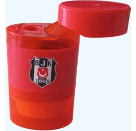 Resim Beşiktaş Lisanslı Silgili Kalemtıraş - Orijinal Taraftar Okul ve Ofis Ürünü 