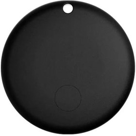 Resim Airtag Android Konum Belirleme Akıllı Takip Cihazı Smart Finder Siyah Ahşap 